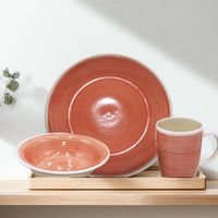 Vajilla 12 Pzas Joy - Toscana Varios Colores