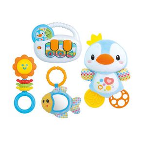 Set De Regalo Para Recién Nacido 4 Pzas - Winfun