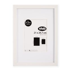 Marco Para Foto Blanco 21 X 29 Cm - Viva