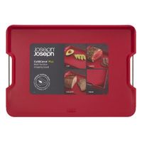 Tabla Para Cocina Mediana Roja 41 X 29 X 2.5 cm - Joseph Joseph