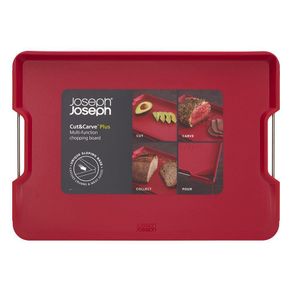 Tabla Para Cocina Mediana Roja 41 X 29 X 2.5 cm - Joseph Joseph
