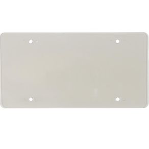 Protector De Placa Color Humo - Custom Accessories