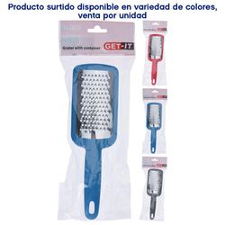 Rallador De Acero Inoxidable Con Mango Plástico Colores Surtidos