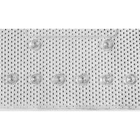Alfombra Antideslizante 15X27 Cm Blanca