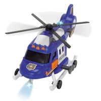Helicóptero De Policía Con Luces Y Sonido - Dickie Toys