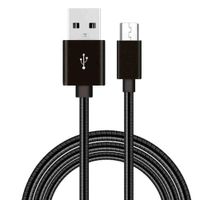 Cable Micro Usb De 6 Pies Color Negro - Chargeworx