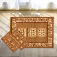 Combo De 3 Alfombras Mónaco Beige - Viva