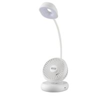 Ventilador Para Escritorio Recargable Blanco De 3 Plg - Rosthal