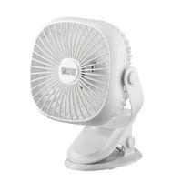 Ventilador Para Escritorio Recargable Blanco De 5 Plg - Rosthal