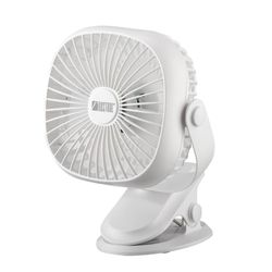 Ventilador Para Escritorio Recargable Blanco De 5 Plg - Rosthal
