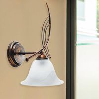 Lámpara De Pared Campana De 1 Bombillo E27 - Zlumini