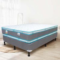 Set De Cama Colchón + Base Spa Doble Orto - Facenco Varios Tamaños