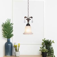 Lámpara Colgante Clásica 1 Luz De 60W - Z
