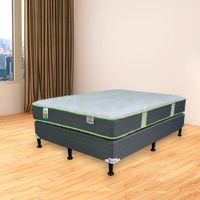 Set De Cama Colchón + Base Zen Ortopédica - Facenco Varios Tamaños