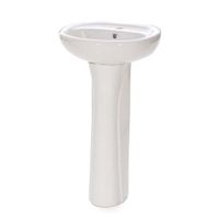 Lavamanos Confort Blanco con Pedestal - Oakbrook
