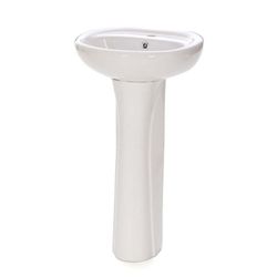 Lavamanos Confort Blanco con Pedestal - Oakbrook