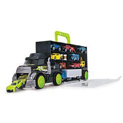 Camión Transportador De Vehículos Negro - 	
Dickie Toys