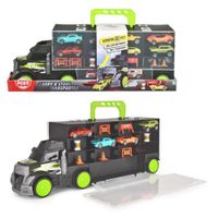 Camión Transportador De Vehículos Negro - 	
Dickie Toys