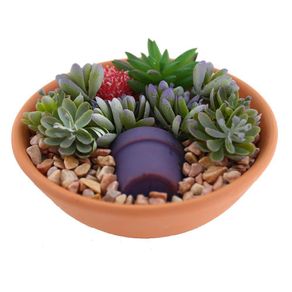 Planta Artificial Con Pote 16X9 Cm - Concepts
