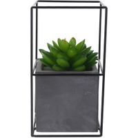 Planta Artificial Con Pote 9X9X16.5 Cm - Concepts