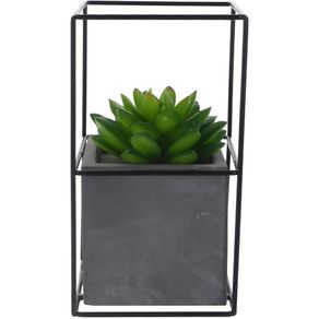 Planta Artificial Con Pote 9X9X16.5 Cm - Concepts