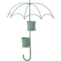 Set Porta Potes Sombrilla + 2 Potes Verde 63 X 24 X 80.5 Cm - Concepts