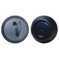 Cerrojo Bari Llave Mariposa Negro Mate – Premium Lock