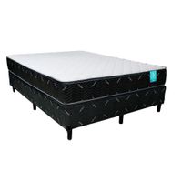 Set De Cama + Base Ortho Advanced Hipoalergénico - Indufoam Varios Tamaños