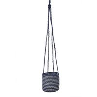 Maceta Colgante Decorativa Azul De 90 Cm - Concepts