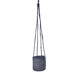 Maceta Colgante Decorativa Azul De 90 Cm - Concepts
