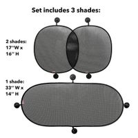 Tapa Sol Negro 3 Pack - Nuby