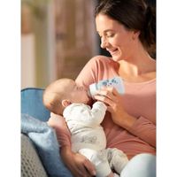 Biberón Classic Celeste Anticólio 9 Oz - Avent