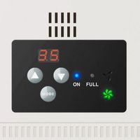 Deshumidificador Eléctrico Blanco Con Tanque 3 L - Steren