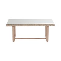 Set de Jardín Sillones y Mesa Ratán Beige 5 personas - Naterial