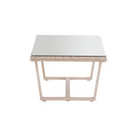 Set de Jardín Sillones y Mesa Ratán Beige 5 personas - Naterial