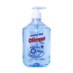 Jabón Antibacterial Humectante Silver Con Iones De Plata 460 Ml - Olimpo