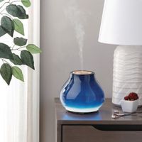 Difusor De Aromas Inalámbrico Negro Con Blanco 135 Ml - Homedics