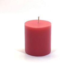 Vela Cilíndrica Coral Aroma Lavanda De 6.35X7.62 Cm - Pilandros