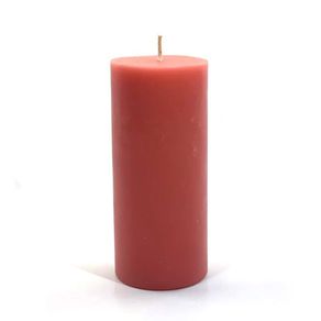 Vela Cilíndrica Coral Aroma Lavanda De 6.35X15.24 Cm - Pilandros