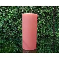 Vela Cilíndrica Coral Aroma Lavanda De 6.35X15.24 Cm - Pilandros