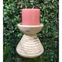 Vela Cilíndrica Coral Aroma Lavanda De 6.35X7.62 Cm - Pilandros