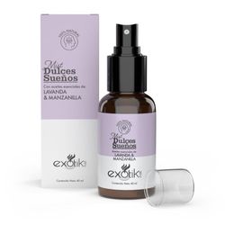 Spray Con Aromaterapia Mist Dulces Sueños Esencia Lavanda 40 Ml - Exotic