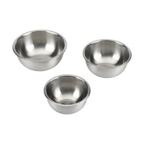 Set De Tazones Acero Inoxidable 3 Pzas - Touch