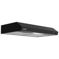 Campana De Extracción Empotrable Negra 30 Plg - Acros