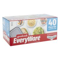 Set De Recipientes Con Tapa 40 Pzas - Good Cook