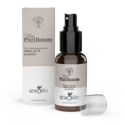 Spray Con Aromaterapia Mist Purificante Esencia Árbol De Té & Limón 40 Ml - Exotic