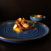 Plato Para Ensalada Xisto Azul De 8.6 Plg - Niu Haus