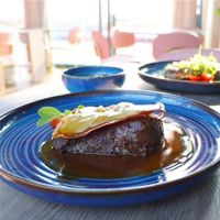 Plato Para Ensalada Xisto Azul De 8.6 Plg - Niu Haus