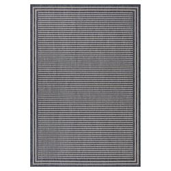 Alfombra Elora Moderna Gris Oscura - Viva