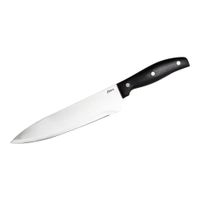 Cuchillo Para Chef 8 Plg Plateado Y Negro - Oster